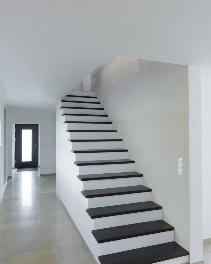 Peindre un escalier - Luxembourg