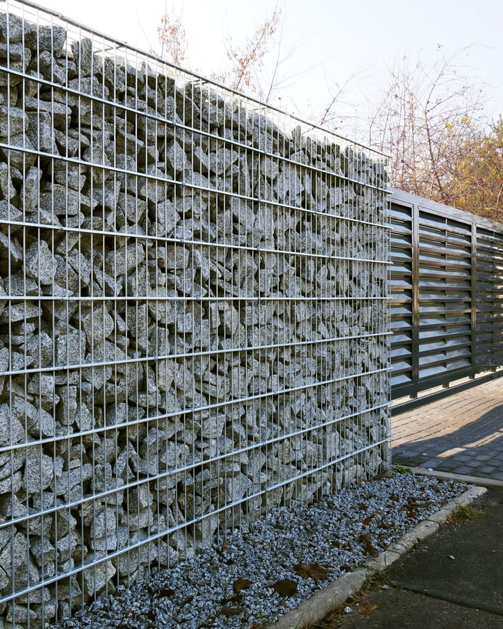 Gabions de pierres - Luxembourg