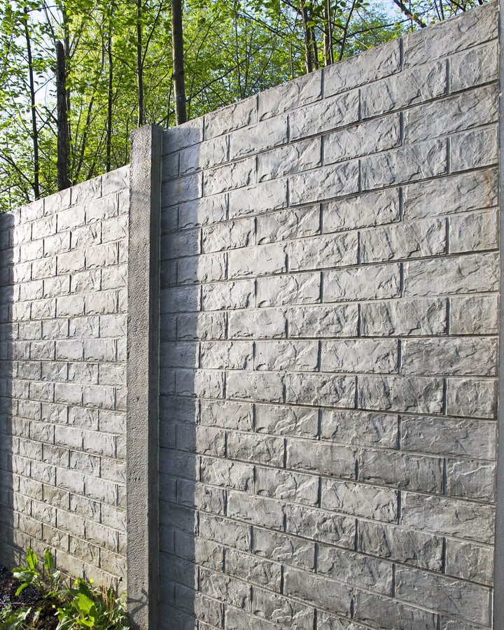 Clôture en béton - Luxembourg