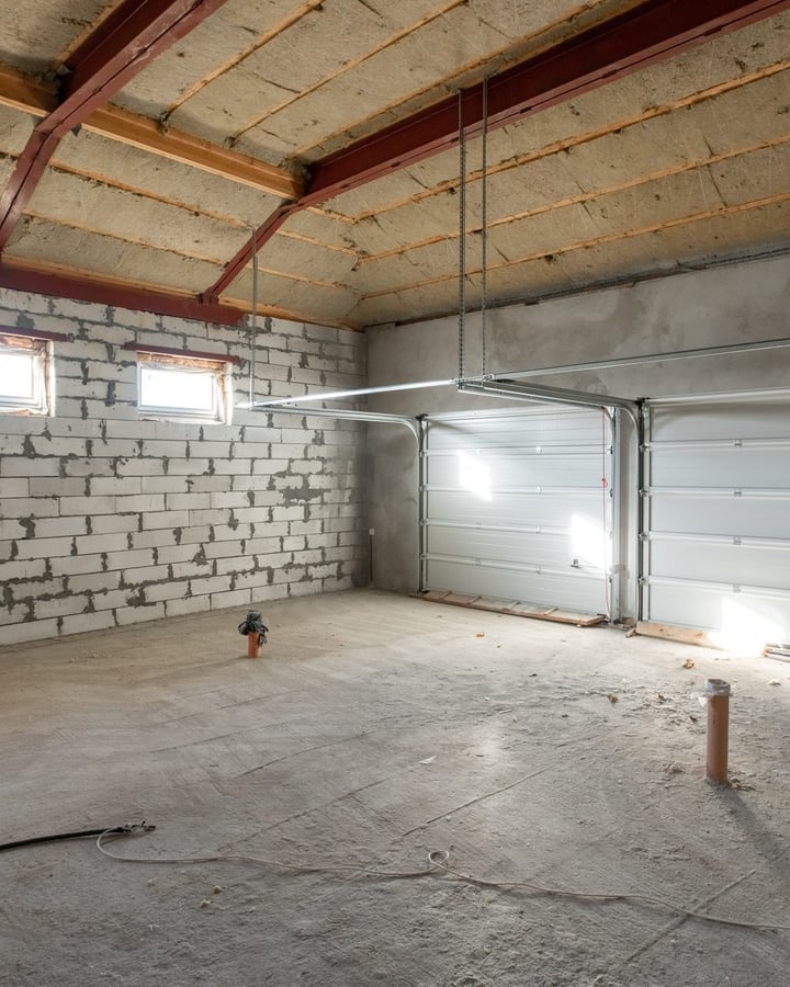 Garage isoleren - Halle