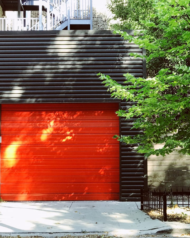 Peindre une porte de garage - Luxembourg